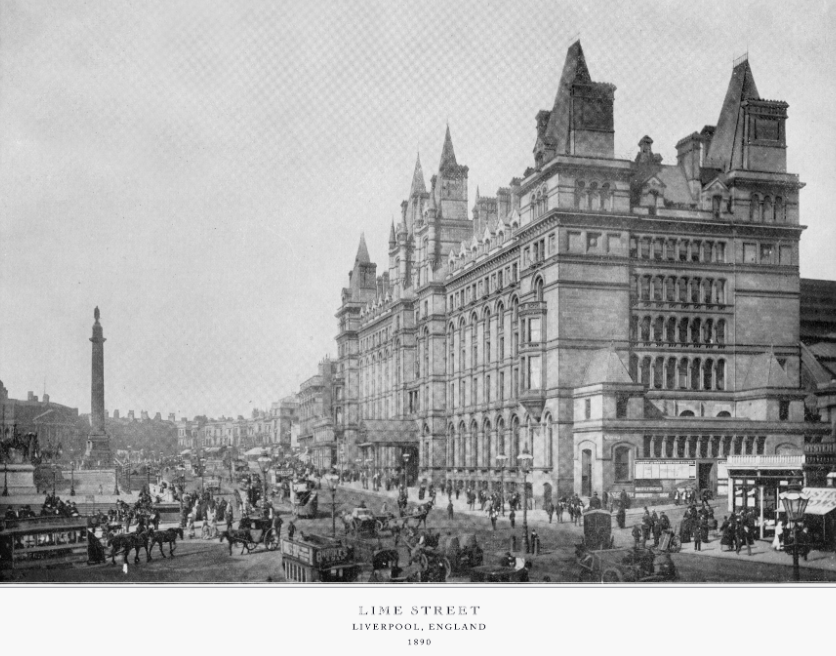 Liverpool Lime Street Station 1890